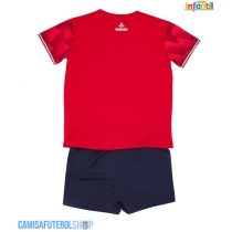 Camisa de time de futebol Lille OSC Replicas 1º Equipamento Infantil 2025-26 Manga Curta (+ Calças curtas)